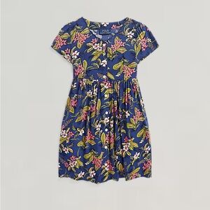 Polo Ralph Lauren Girls Floral Button-Front Dress 6x